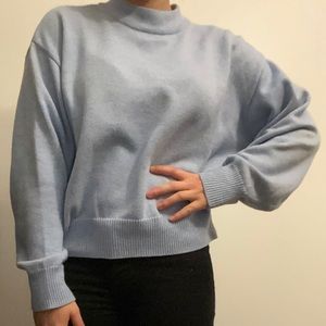 H&M light blue sweater